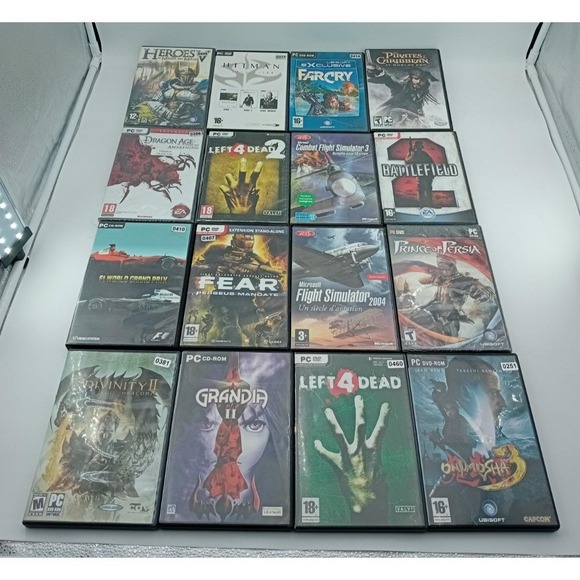 Lot of 90+ PC Games FEAR 2 Half-Life Halo Grandia LOTR Call of Duty Big Bundle - Picture 7 of 12